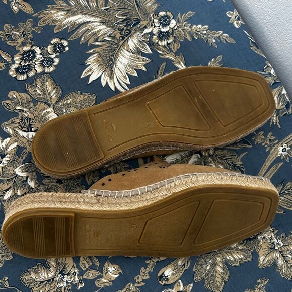 Anthropologie Maypol Suede Spain Espadrille Sandals in Tan - Picture 7 of 10